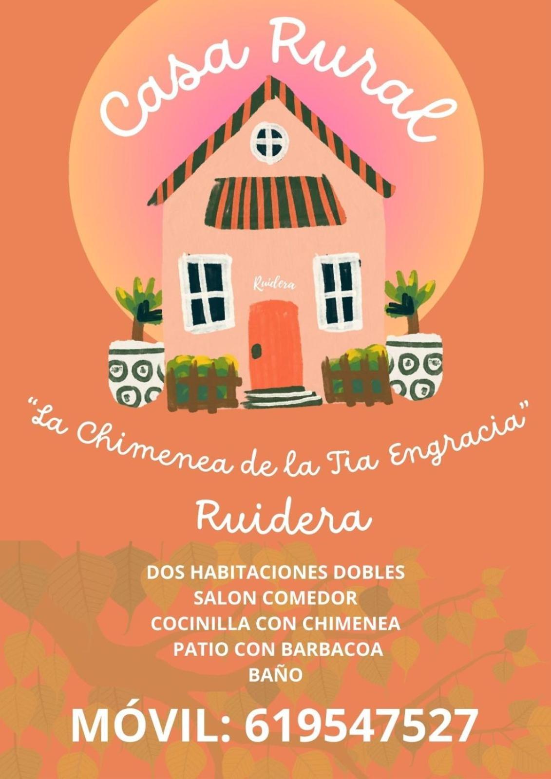 La Chimenea De La Tia Engracia Villa Ruidera Exterior foto